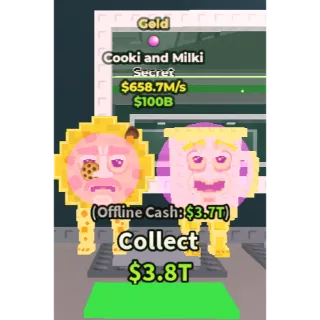 cooki and milki gold 658.7m/s