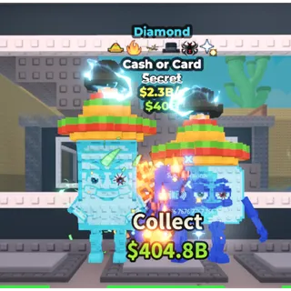 Cash or Card diamond 2.3B/s - Steal a Brainrot