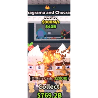 Fragrama and Chocrama 900m/s