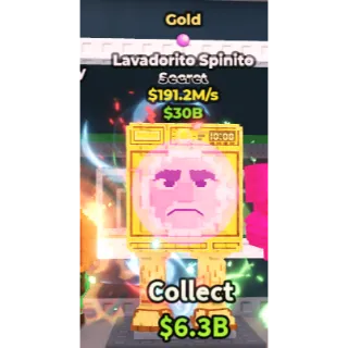 Gold Lavadorito Spinito 191.2m/s