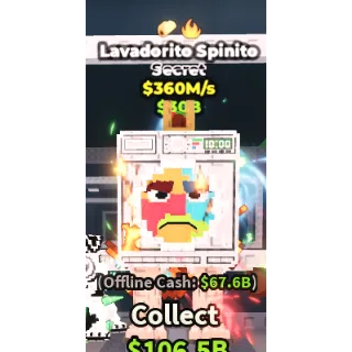 Lavadorito Spinito 360m/s