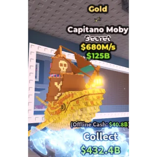 Gold capitano moby 200m/s