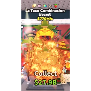 La Taco Combinasion strawberry 770m/s