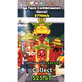 La Taco Combinasion strawberry 770m/s