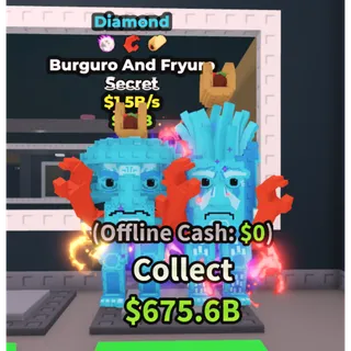 Burguro And Fryuro diamond 1.5b/s