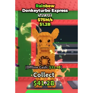 Donkeyturbo Express rainbow