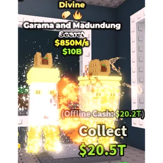 Garama and Madundung divine 850m/s