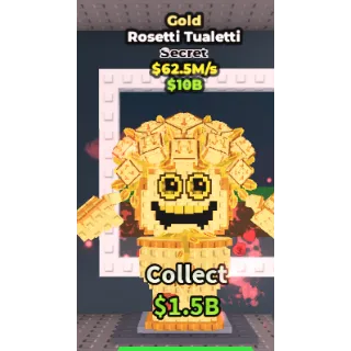 Rosetti tualetti gold