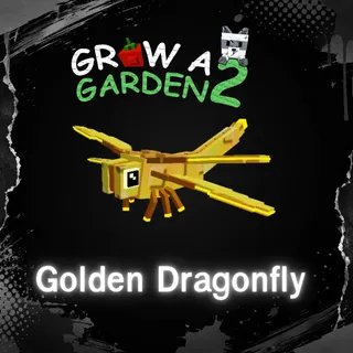 Golden Dragonfly Grow a Garden 2