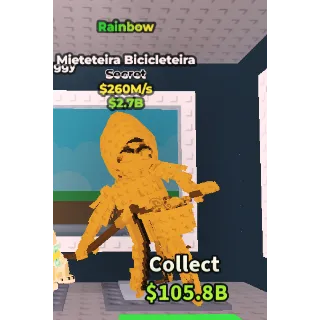 Mieteteira Bicicleteira rainbow