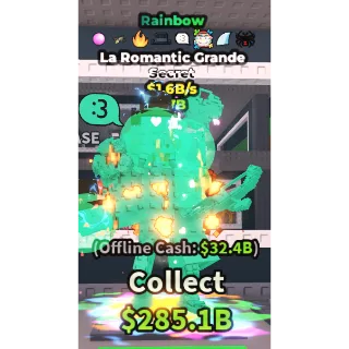 La Romantic Grande rainbow 1.6b/S