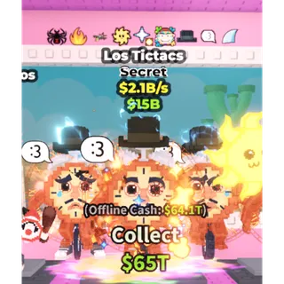 LOS TICTACS 2.1b/s Steal a Brainrot