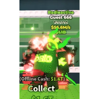 Guest 666 radioactive 56.6m/s