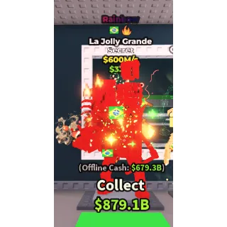 La Jolly Grande rainbow 600m/s