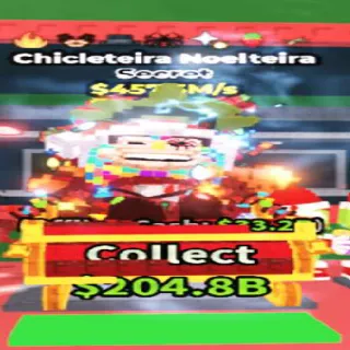 Chicleteira Noelteira strawberry