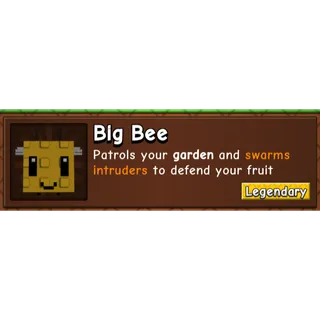 Big Bee ( Legendary ) | Grow a Garden 2