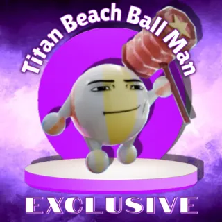 Titan Beach Ball Man