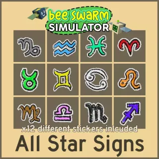 All Star Sign Bee Swarm Simulator