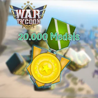 War Tycoon Medals 20k