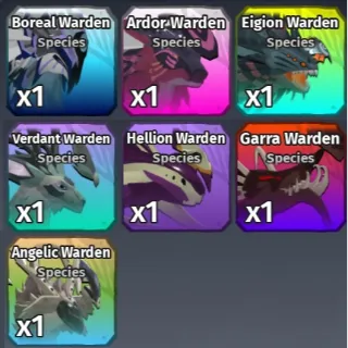 Creatures Bundle SUPER WARDENS CoS