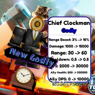 Chief Clockman Toilet Tower Defense