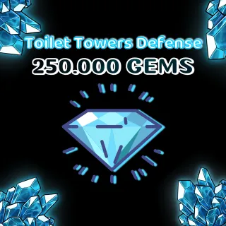 Gems Toilet Tower Defense