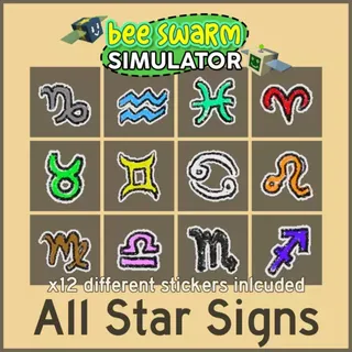 All Star Sign Bee Swarm Simulator