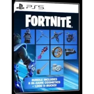 Fortnite Cobalt Star Bundle + 1000 V