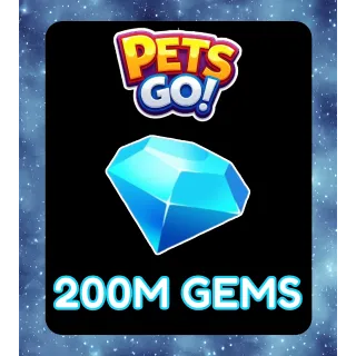 Pets Go! - 200M Gems