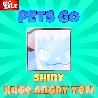 Pets Go! Shiny Huge Angry Yeti