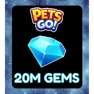 Pets Go! - 20M Gems