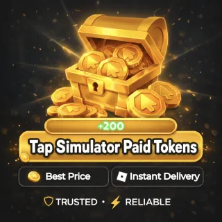 200 Paid Tokens  / Tap Simulator