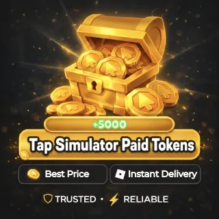 5000 Paid Tokens  / Tap Simulator