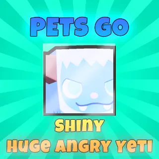 Pets Go! Shiny Huge Angry Yeti