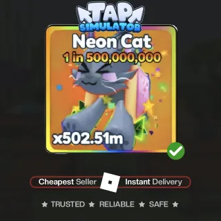 NEON CAT | TAP SIMULATOR
