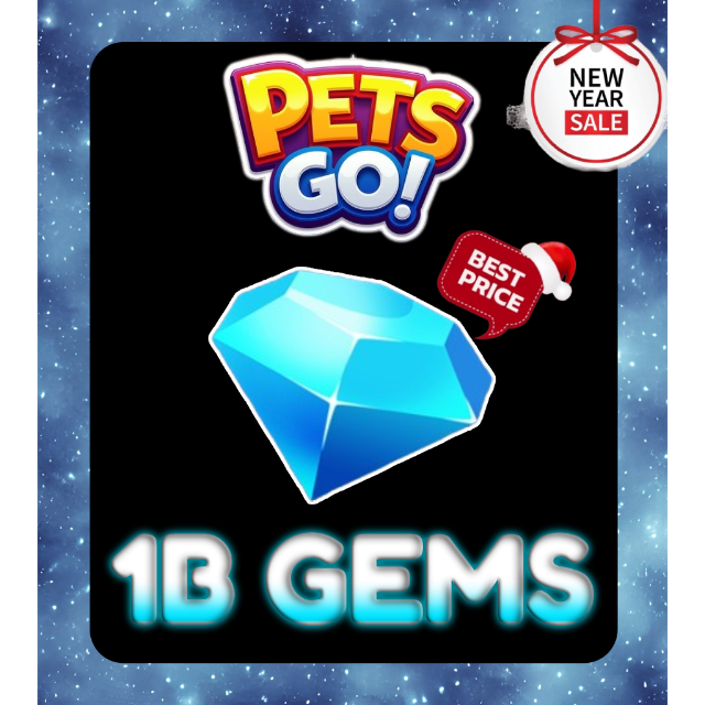 Pets Go! - 1B Gems - Pets GO Game Items - Gameflip