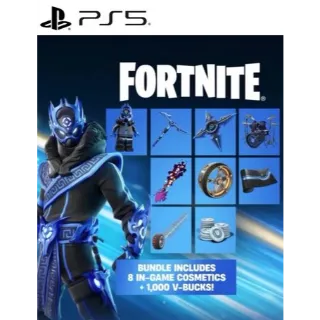 Fortnite Cobalt Star Bundle + 1000 V