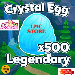 500x Crystal Egg