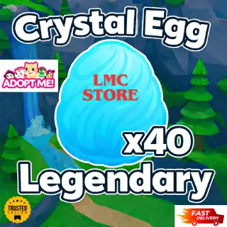 40x Crystal Egg