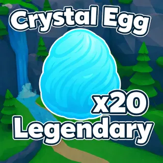 20x Crystal Egg