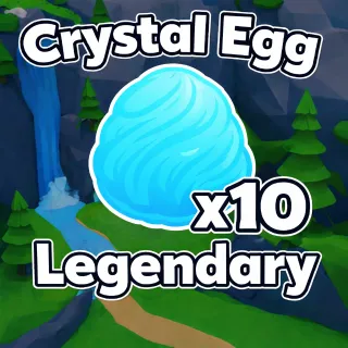 10x Crystal Egg