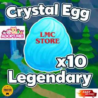 10x Crystal Egg