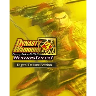 DYNASTY WARRIORS 3: Complete Edition Remastered Digital Deluxe Edition