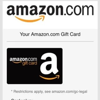$10 Amazon gift card