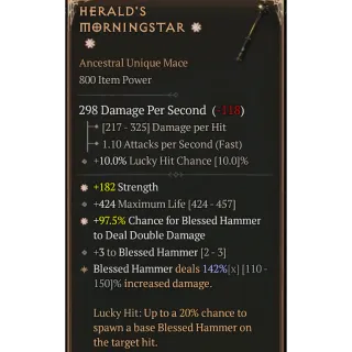 S11 ⭐ 2 GA Herald's Morningstar