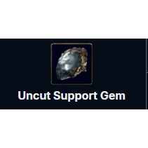 POE 2 ⭐x50 Uncut Support Gem 1-3 lvl