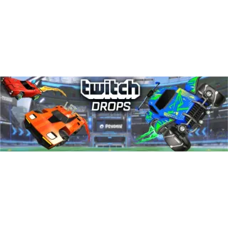TWITCH DROPS ★ 104 REWARDS ★ RLCS 2024 15x + RLCS 2025 25x + RL Painted Drop 20x  ALL PLATFORM