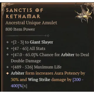 S11 ⭐ 1-4 GA  Sanctis of Kethamar