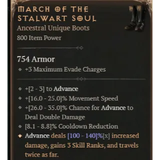 S11 ⭐ 4 GA  March of the Stalwart Soul