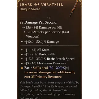 S7 ⭐ Shard of Verathiel 750-800 IP